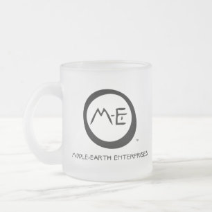 M-E MIDDLE-EARTH ENTERPRISES™ Frosted Glass Mug