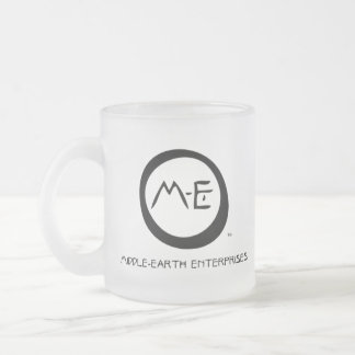 M-E MIDDLE-EARTH ENTERPRISES™ Frosted Glass Mug