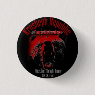 M.E.S.E Airsoft Operation: Midnight Terror 3 Cm Round Badge