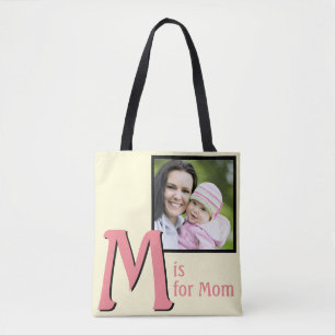 M for Mum Tote Bag
