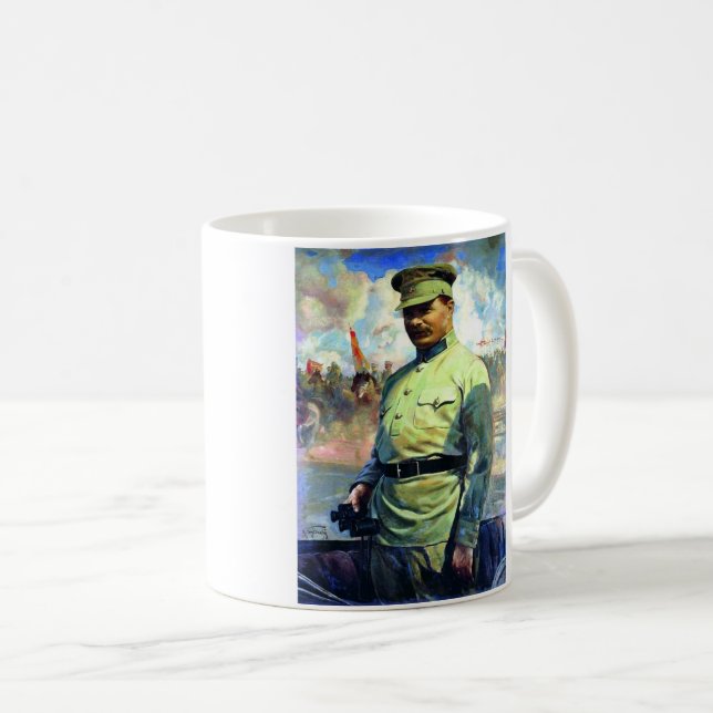 M. Frunze - Soviet Army Officer, Red Army Founder Coffee Mug (Front Right)