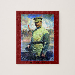 M. Frunze - Soviet Officer, Red Army - CCCP, USSR Jigsaw Puzzle
