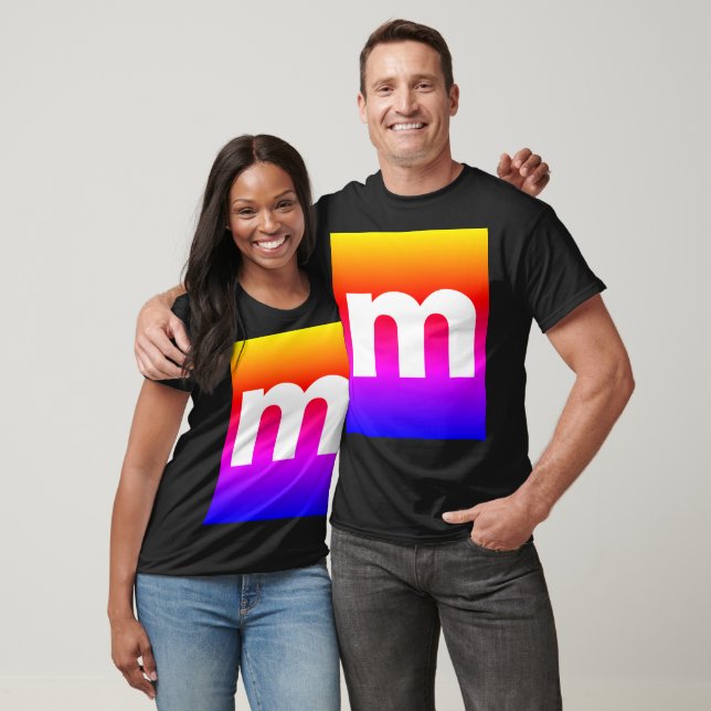 M Halloween Team Costume Funny Party T-Shirt (Unisex)