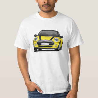 M Hatch Cooper S (F56) yellow - black T-Shirt