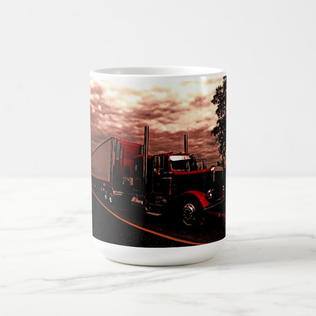 M Horning's Peterbilt 379 Edit Mug (Center)