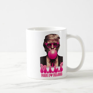 M.i.l.f Man I Love Felons Funny Pink Bubble Gum Tr Coffee Mug