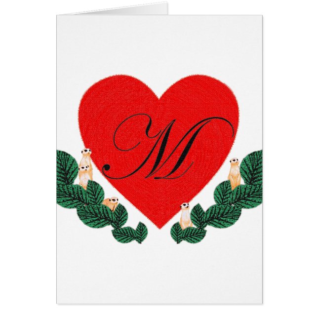 M in a heart (Front)