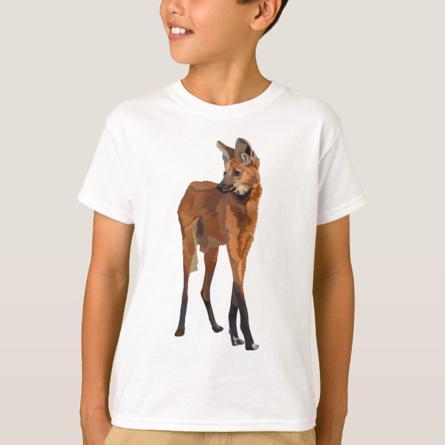 M is for Maned Wolf T-Shirt (Front)