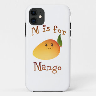 M is for Mango iPhone 11 Case
