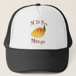 M is for Mango Trucker Hat