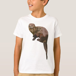 M is for Marine Otter T-Shirt