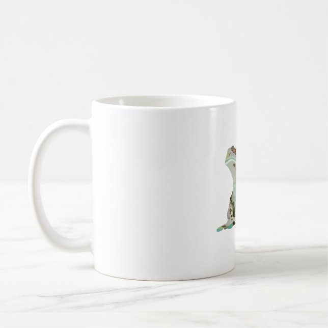 M is for Milk Frog Coffee Mug (Left)