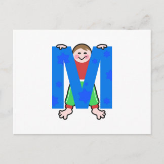 M is for postcard