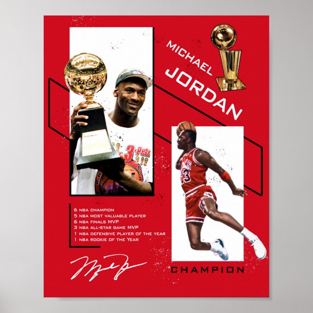 M.Jordan Poster (Front)