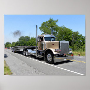 M. Line Peterbilt 379 Poster