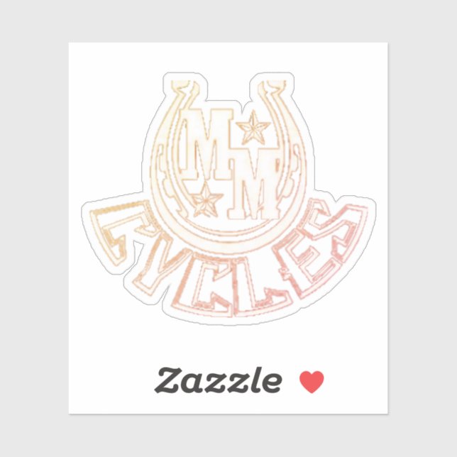 M&M Cycles Decal (Sheet)