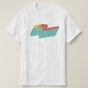 M-M-M-My Sharona 80s Music Quote Retro Typography T-Shirt