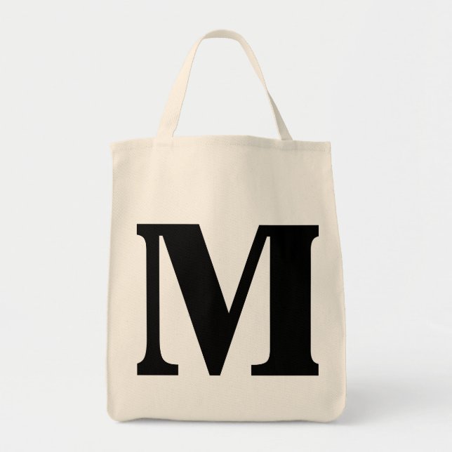 "M" MONOGRAM BAG (Front)