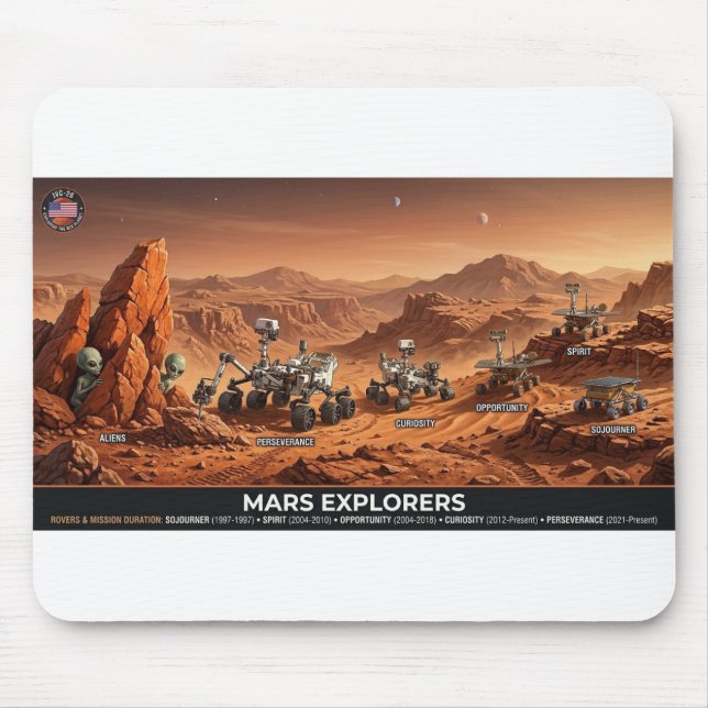 M MOUSE MAT (Front)