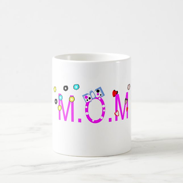 M.O.M Sweet mum! Coffee Mug (Center)