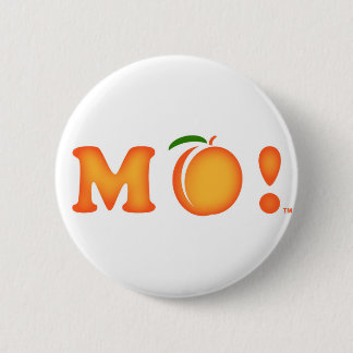M Peach ! 6 Cm Round Badge