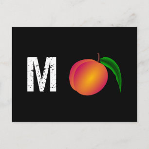 M-Peach Impeach Anti-Trump Postcard