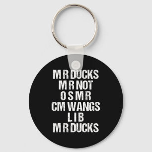 M R Ducks M R Not O S M R Cm Wangs Lib M R Ducks F Key Ring