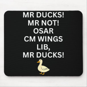 M R Ducks M R Not O S M R Cm Wangs Lib M R Ducks Mouse Mat