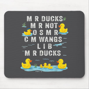 M R Ducks M R Not O S M R Cm Wangs Lib M R Ducks Mouse Mat