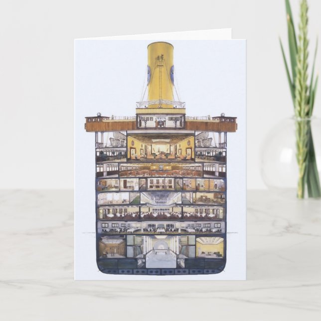 M/S Kungsholm Card (Front)