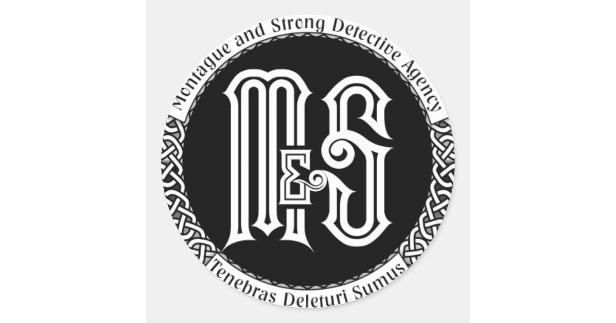 M&S logo black Classic Round Sticker | Zazzle.co.uk