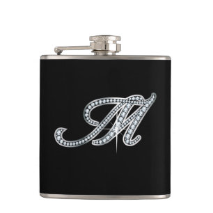 M Script "Diamond Bling" Flask