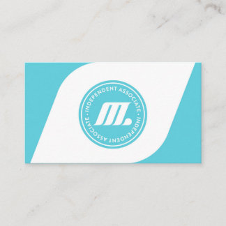 M Shape Business Card
