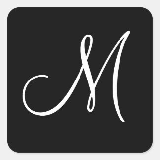 M SQUARE STICKER