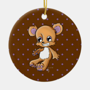 M. Teddy Ceramic Tree Decoration