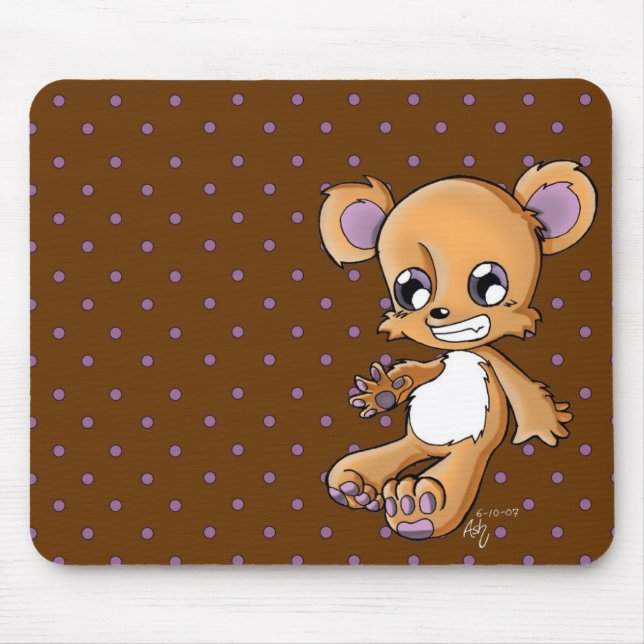 M. Teddy Mouse Mat (Front)