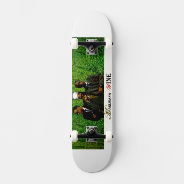 M WINE BRAND SKATEBOARD: GUMBAE CULTURE & TST SKATEBOARD (Front)