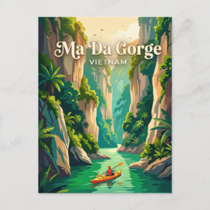 Ma Da Gorge Vietnam Postcard