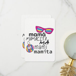 má mami mamita from the 90 thank you card