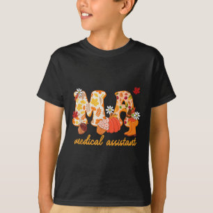 Ma Medical Istant Fall Pumpkin Cute  T-Shirt