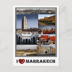 MA Morocco - Marrakech - Postcard