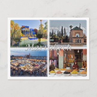 MA Morocco - Marrakech - Postcard