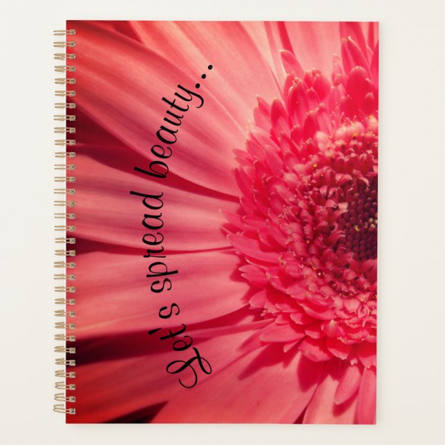 Ma pretty 1 - Let's spread beauty Planner (Front)