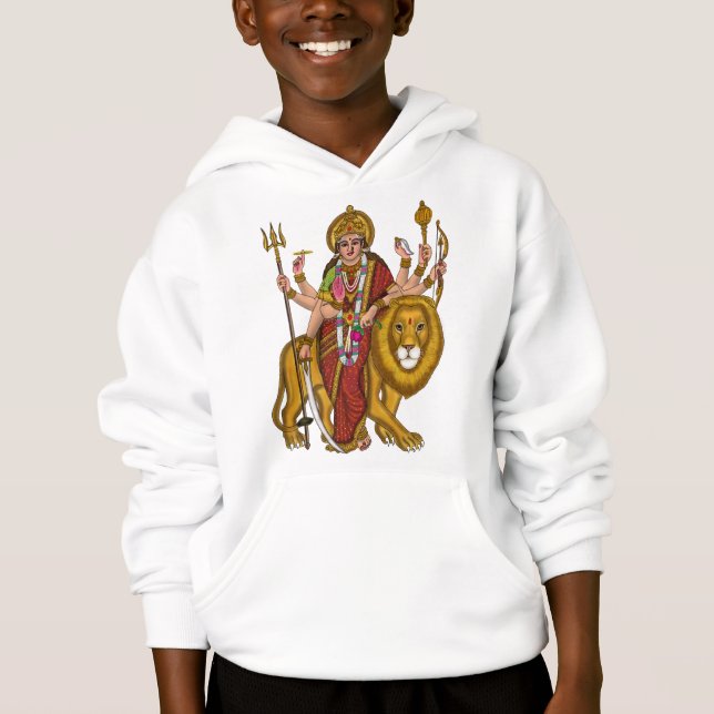 Maa Durga Hoodie (Front)