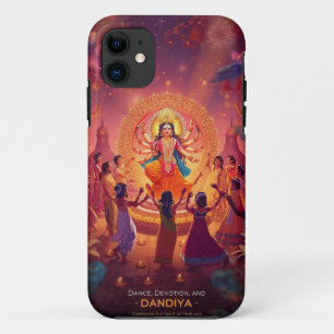 Maa Durga – The Heart of Dussehra Celebrations iPhone 11 Case