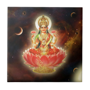 MAA MAHALAXMI DEVI INDIAN GODDESS OF WEALTH/ FORTU TILE