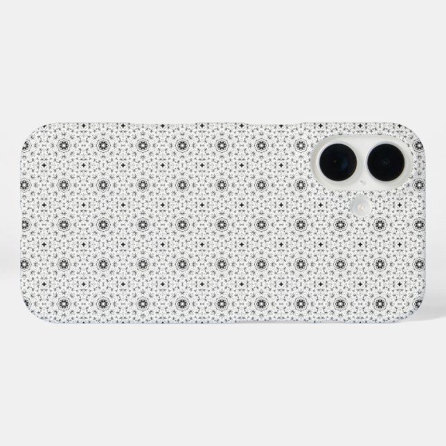 Maacah001 B&W abstract doodle Case-Mate iPhone Case (Back (Horizontal))