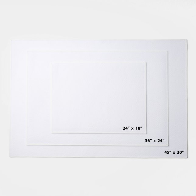 Maacah001 B&W abstract doodle Doormat (Scale)