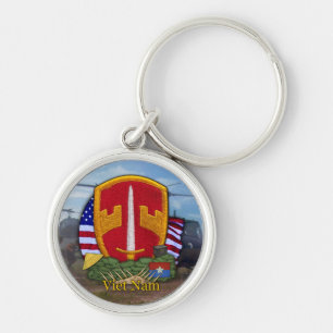 maag military advisor vietnam war patch Keychain