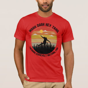 Maah Daah Hey Trail – Ride the Badlands T-Shirt